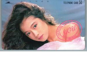 【未使用】中森明菜　オリエント　テレホンカード テレカ　-14-