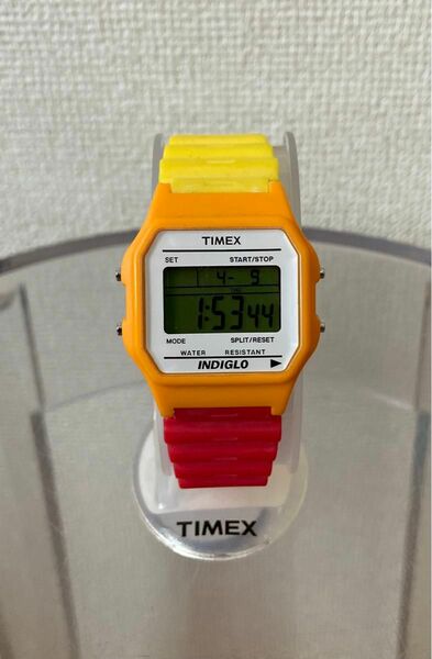 TIMEX 80 COLORBLOCK RAINBOW デジタル 腕時計 おしゃれ