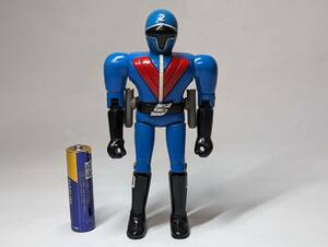  мак Himitsu Sentai Goranger голубой Ranger Chogokin подлинная вещь фигурка 3680