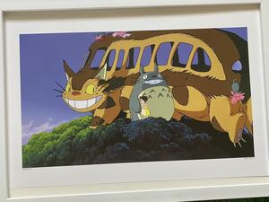 【額装品】ジブリ　となりのトトロ　ポスター　宮崎駿　カレンダー　2016年　STUDIO GHIBLI 検)セル画　原画　ポストカード　イラスト