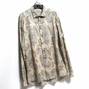 トレンド【ETRO エトロ】ペイズリー シャツ/長袖シャツ/柄シャツ