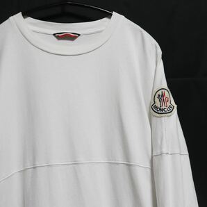 希少【moncler モンクレール】MAGLIA T-SHIRT M/LUNGA ロゴ 長袖 カットソー Tシャツ/genius シャツの画像5