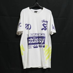 トレンド【stussy】ロゴ 半袖 カットソー Tシャツ/ステューシー