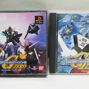 ★ PS1 SDガンダム G GENERATION ジージェネレーション・ゼロ エフイフ 2種 まとめて プレイステーション1 ソフト★定形外郵便510円★の画像1