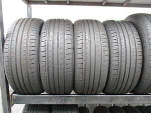 ★☆215/55R16 97W ヨコハマ BluEarth-GT AE51 2019年製 4本 送料込 T38200309☆★インボイス領収書発行可能