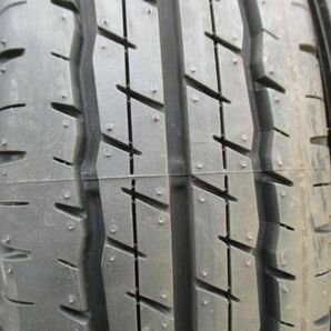 ★☆155/80R14 88/86N LT ダンロップ SP175L 2019年製 4本 新車外し 送料込 T39310401☆★インボイス領収書発行可能の画像3