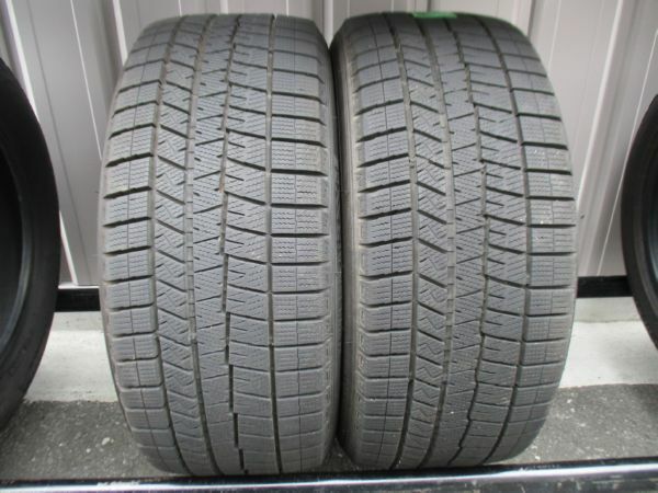 ★☆225/45R17 91Q ダンロップ WINTER MAXX WM03 スタッドレス 2021年製 2本 送料込 T38120309☆★インボイス領収書発行可能