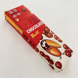 【1960年代】昭和レトロ★森永チョコレートボール（チョコボール）空箱★チョコ菓子 食品パッケージ、当時物、初期、希少、箱、1967年？の画像6