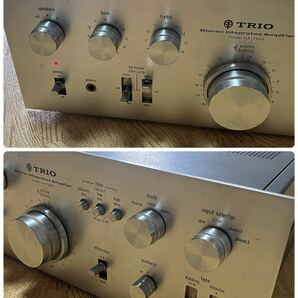 【通電確認済み】TRIO トリオ KA-7300 ジャンク プリメインアンプ の画像4