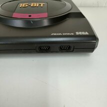 SEGA メガドライブ 本体 セガ HAA-2510 コントローラー レトロゲーム機 MEGA DRIVE 昭和 ヴィンテージ ジャンク 現状品 digjunkmarket_画像4