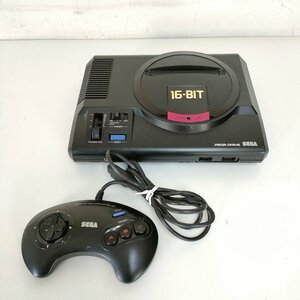 SEGA メガドライブ 本体 セガ HAA-2510 コントローラー レトロゲーム機 MEGA DRIVE 昭和 ヴィンテージ ジャンク 現状品 digjunkmarket