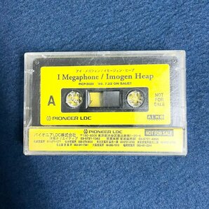 希少! レア! プロモ Imogen Heap I Megaphone カセットテープ 非売品 イモージェンヒープ アイメガフォン digjunkmarketの画像2
