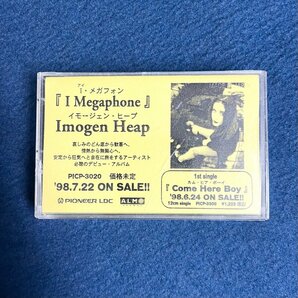 希少! レア! プロモ Imogen Heap I Megaphone カセットテープ 非売品 イモージェンヒープ アイメガフォン digjunkmarketの画像1