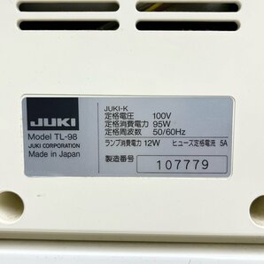 JUKI SPUR 98 職業用ミシン TL-98 フットペダル付き 簡易動作確認済み ジューキ ハンドクラフト 手工芸 digjunkmaketの画像6