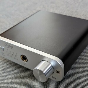 Sabaj D3 ポータブル デジタル ヘッドフォンアンプ DAコンバーター 一体型 オーディオ AMP/DAC USB&光&同軸 入力 32bit/384kHz （中古品）の画像2