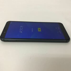 【1円スタート】シャープ au AQUOS sense3 basic SHV48 ブラックの画像6