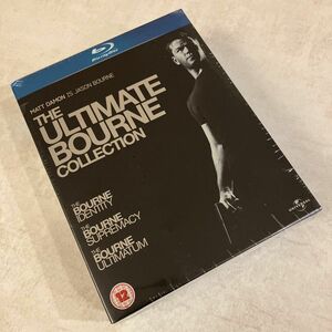 新品未開封　ジェイソン・ボーン　 3作品セット　 Blu-ray イギリス版 BOURNE ブルーレイ