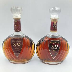 4.5 HK-B2675★未開栓 サントリー ブランデー XO デラックス 2本まとめ★クール便不可/容量 700ml/アルコール分 40%/ブランデー/DA6 DB0