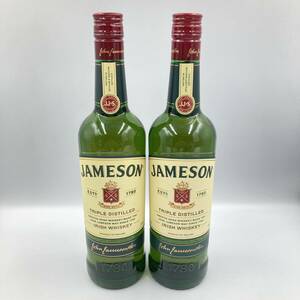 4.12 JO-B2648★未開栓 JAMESON 2本まとめ★クール便不可/容量 700ml/アルコール分 40%/ウイスキー/CF0 DC0