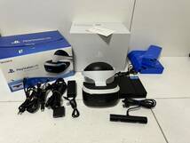 【SONY PS4 PSVR CUH-ZVR1 CUHJ-16001 本体 カメラ プロセッサーユニット ACアダプタ ケーブル】【簡易チェック/通電起動確認済み】_画像1