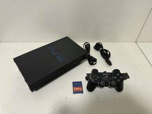 【ソニー PS2 本体セット SCPH-35000 ブラック メモリーカード コントローラー 】