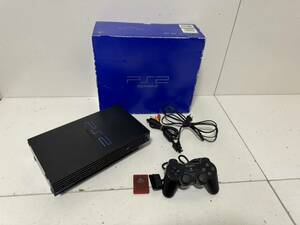 【ソニー PS2 本体セット SCPH-30000 ブラック メモリーカード コントローラー 】