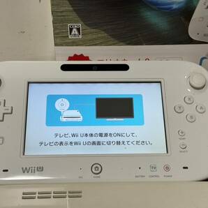 【任天堂 Wiiu 本体 セット【マリオカート8 セット】シロ 32GB ゲームパッド アダプタ】の画像3
