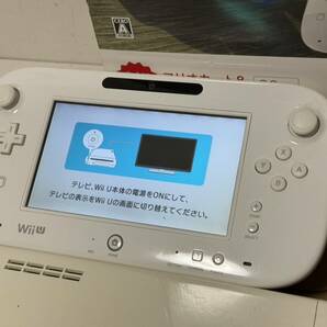 【任天堂 Wiiu 本体 セット【マリオカート8 セット】シロ 32GB ゲームパッド アダプタ】の画像5