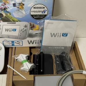 【任天堂 Wiiu 本体 セット【マリオカート8 セット】シロ 32GB ゲームパッド アダプタ】の画像8