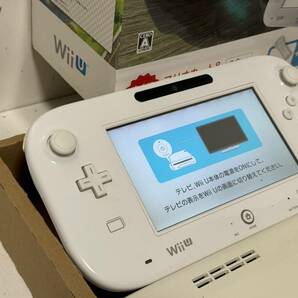 【任天堂 Wiiu 本体 セット【マリオカート8 セット】シロ 32GB ゲームパッド アダプタ】の画像4