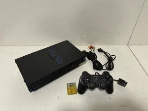 【ソニー PS2 本体セット SCPH-10000 ブラック メモリーカード コントローラー 】