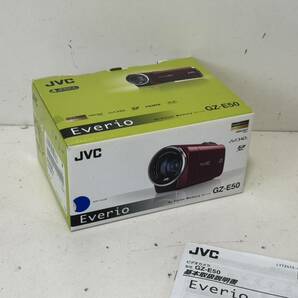 【 JVC Everio GZ-E50-A 本体 ケンウッド エブリオ ビデオカメラ ハイビジョンメモリー ムービー ハンディカメラ ブルー】の画像10