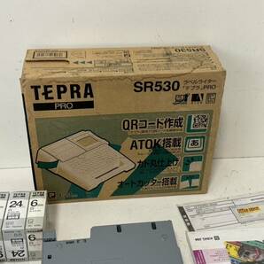 【キングジム 漢字ラベルライター テプラ プロ TEPRA PRO SR530 本体 アダプタ】の画像8