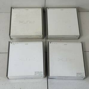 SONY ハードディスク搭載 DVDレコーダー PSX 4台 DESR-5000×1/ 5100×2/ 5500×1 本体のみ コントローラー欠 動作未確認 ジャンク PS PS2の画像1