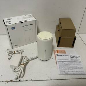 【Speed Wi-Fi HOME L02 white UQ版 白 本体 無線LAN Wi-Fiルーター アダプタ】の画像1