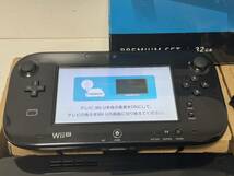 【任天堂 Wiiu 本体セット【プレミアム セット】クロ HDD容量 32GB ゲームパッド アダプタ】_画像2