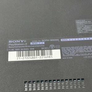 【完品】【ソニー 薄型 PS2 本体セット 最終モデル SCPH-90000 CB チャコールブラック メモリーカード コントローラー】の画像8