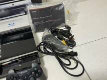 【完品】【SONY PS2対応機種 ハイスペック PS3 本体セット【高容量HDD 320GBへ換装済み】CECHA00 純正コントローラー PS3最上位モデル 】_画像4