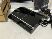 【完品】【SONY PS2対応機種 ハイスペック PS3 本体セット【高容量HDD 320GBへ換装済み】CECHA00 純正コントローラー PS3最上位モデル 】_画像5