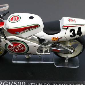 1/24 チャンピオンバイク #3 SUZUKI RGV500 KEVIN SCHWANTZ 1993年 スズキ ケビン シュワンツ 開封済 送料410円 同梱歓迎 追跡可 匿名配送の画像9