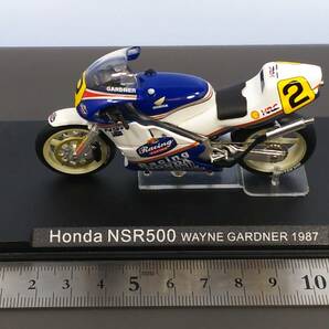 1/24 チャンピオンバイク #4 HONDA NSR500 WAYNE GARDNER 1987年 ワイン・ガードナー ホンダ 開封済 送料410円 同梱歓迎 追跡可 匿名配送の画像2