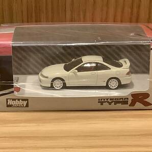 未開封 ホビージャパン1/64 ホンダ インテグラ タイプR DC2 1998年 チャンピオンシップホワイトの画像1