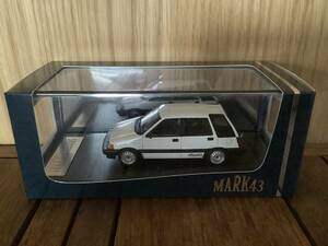 MARK43 1/43 ホンダ シビック シャトル 4WD M AR 1984年 (ホワイト) ホビージャパン