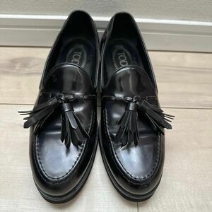 トッズ　Tod's ウィメンズ ローファー黒　37サイズ　23.5cm位