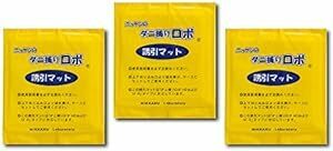 日革研究所 ダニ捕りロボ 詰め替え用 誘引マット 3枚組(レギュラーサイズ) 天然由来成分 ダニ増殖抑制率100% 殺虫剤成分ゼロ