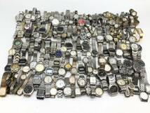 動作未確認品 ジャンク ステンレス 金属系 腕時計 150本以上 SEIKO/CITIZEN/セイコー/カシオ/シチズン ブランド まとめ売り 大量 まとめて_画像1