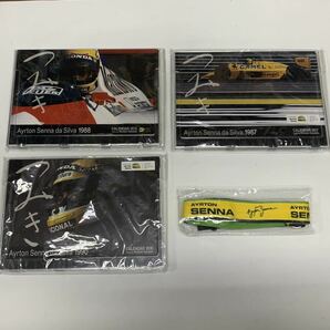 アイルトン・セナ カレンダー&グッズセット 金子博 カメラマン つみき 卓上カレンダー 新品 未開封 写真集 CAMEL Marlboro F1 の画像1