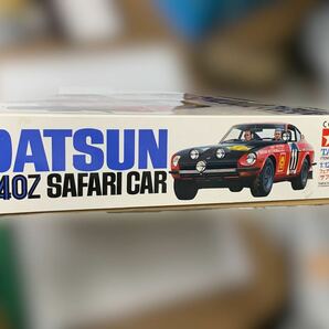 タミヤ 1/12 フェアレディ240Z サファリ仕様車 未組み立て DATSUN 240Z 田宮模型 プラモデル 日産 NISSAN 旧車 サファリラリー ダットサンの画像3