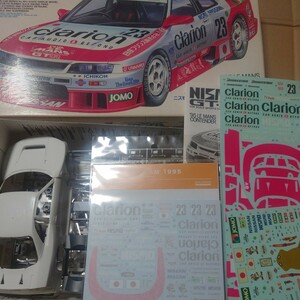 ジャンク タミヤ 1/24 NISMO Clarion GT-R LM ＋ SHUNKO 1/24 Clarion GT-R LM 1995 デカール　セット