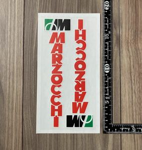 ★送料無料★Marzocchi Clear Fork Slider sticker マルゾッキ ステッカー デカール 2枚セット